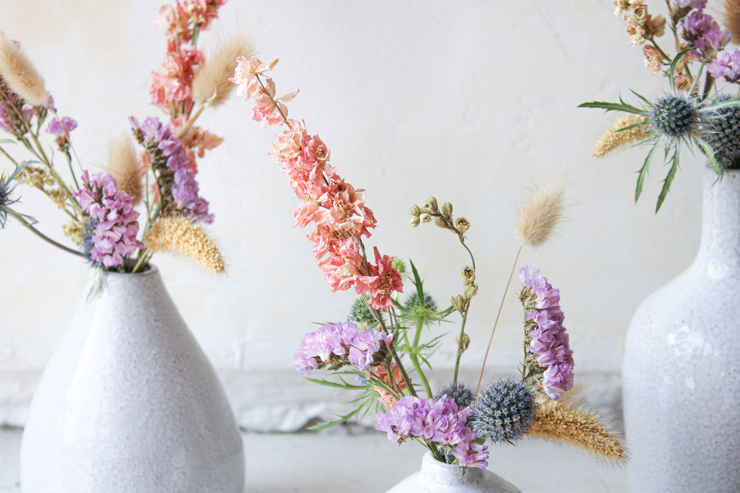 Dried Flower Bud Vases