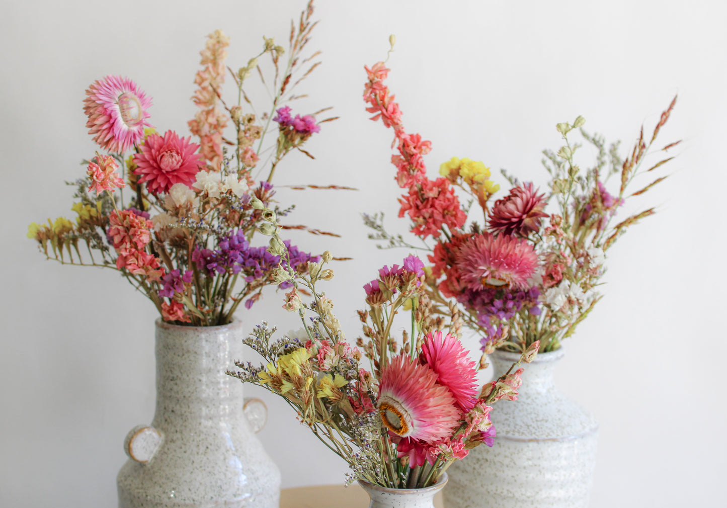 Dried Flower Bud Vases