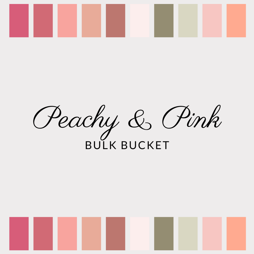 Bulk Bucket - Peachy & Pink