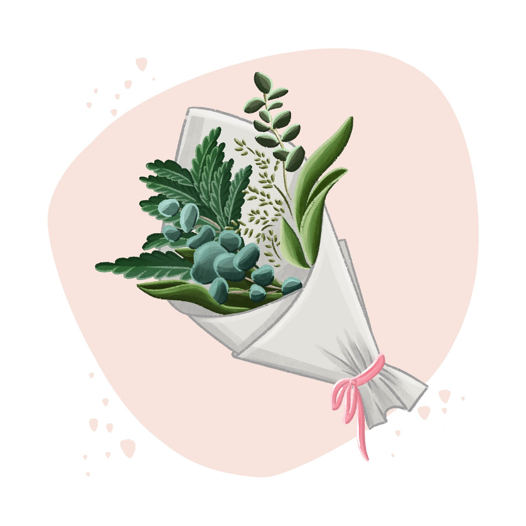 Fresh Foliage Bouquet