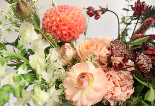 Three Mixed Bouquets