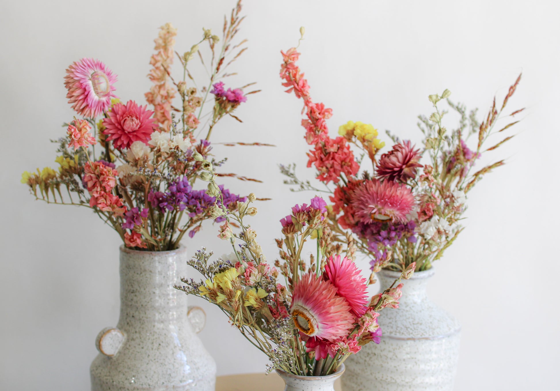 Dried Flowers Bud Vases