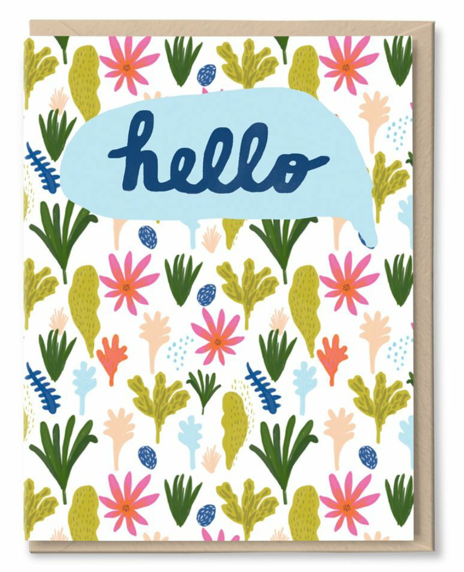 Hello Foliage Card
