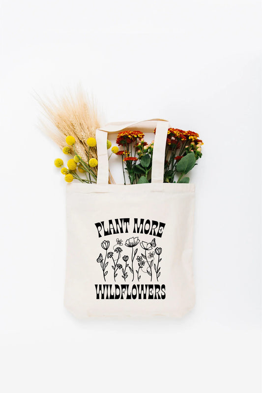 Plant Flowers Tote