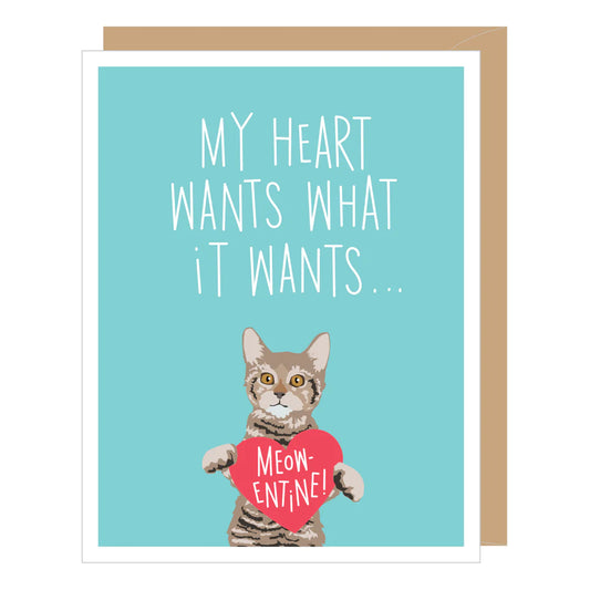 Meow-entine Card